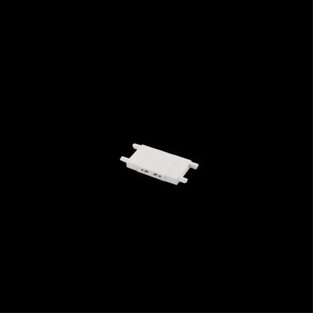 Коннектор питания прямой Aployt APL.0181.10.03 MAGNETIC TRACK 48 — белый, ракурс 8