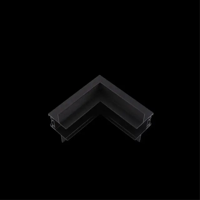 Соединитель угловой внутренний встраиваемый Aployt APL.0182.00.03 MAGNETIC TRACK 48 — черный, ракурс 9