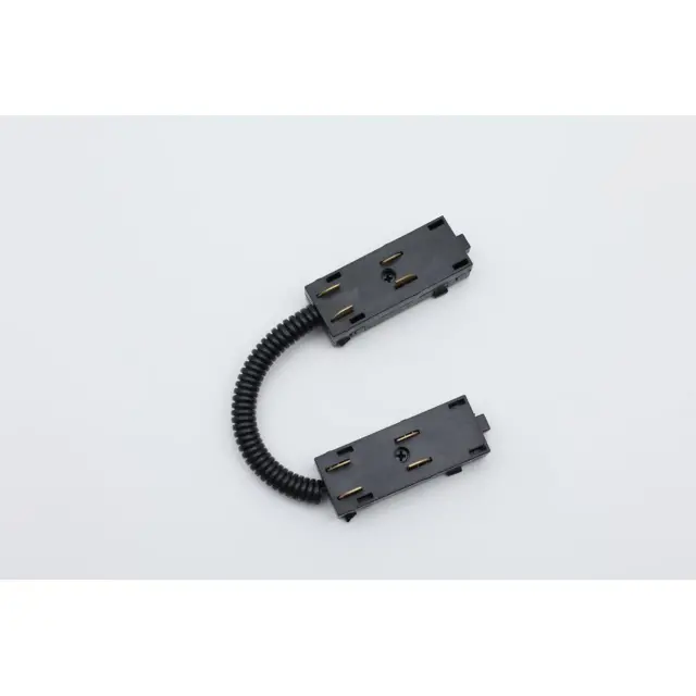 Соединитель угловой внутренний Aployt APL.0280.00.02 MAGNETIC TRACK 220 — черный, ракурс 2