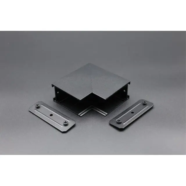 Соединитель угловой внутренний Aployt APL.0282.00.04 MAGNETIC TRACK 220 — черный, ракурс 5