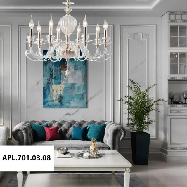 Люстра Aployt APL.701.03.08 DANIELE — золотой, ракурс 3