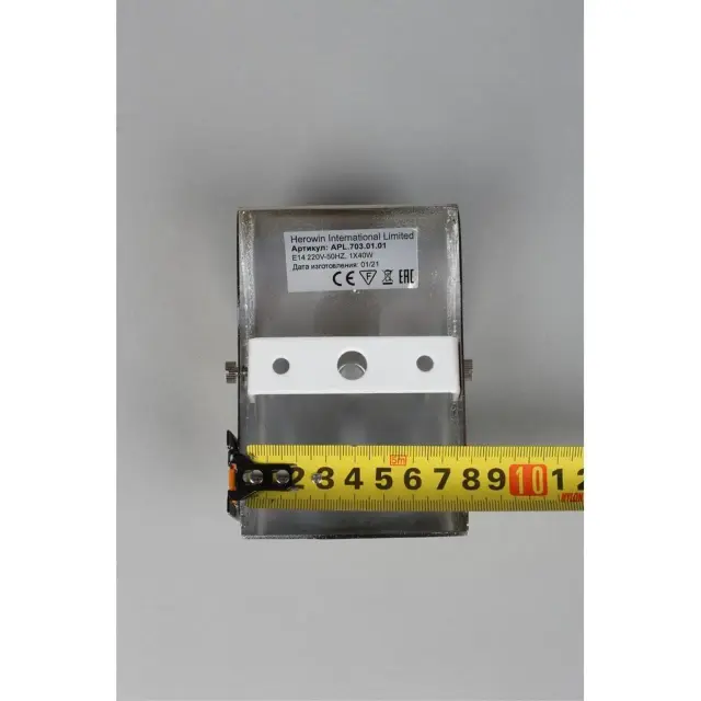 Бра Aployt APL.703.01.01 FLORET — хром, ракурс 13