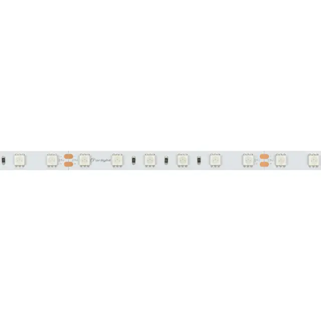 Светодиодная лента RT-B60-10mm 24V Green (14.4 W/m, IP20, 5060, 5m), ракурс 4