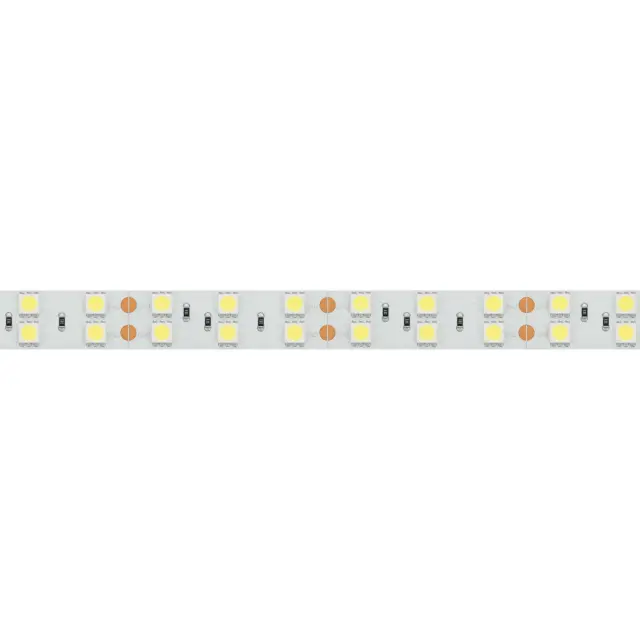 Светодиодная лента RT 2-5000 24V White6000 2x2 (5060, 600 LED, LUX), ракурс 2