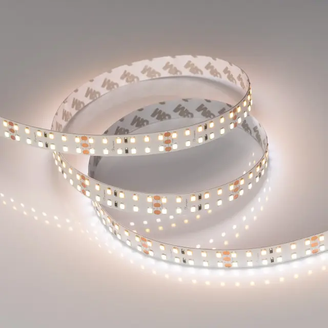 Светодиодная лента RT-A240-15mm 24V White-MIX (19.2 W/m, IP20, 2835, 5m), ракурс 2