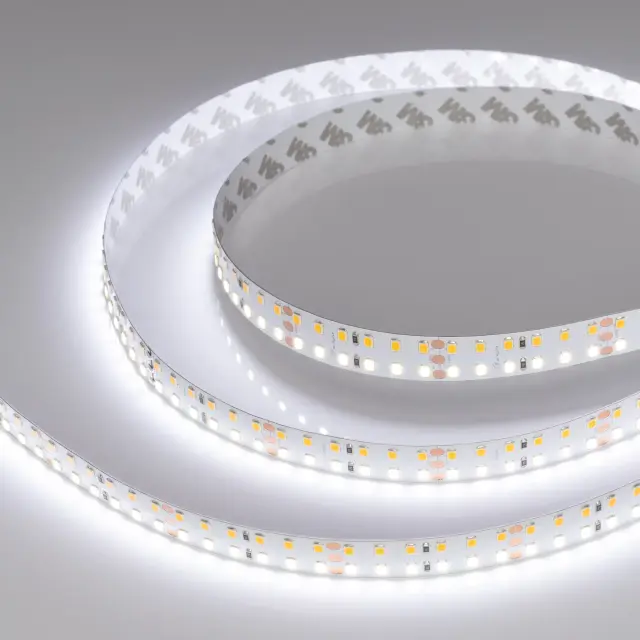Светодиодная лента RT-A240-15mm 24V White-MIX (19.2 W/m, IP20, 2835, 5m), ракурс 3