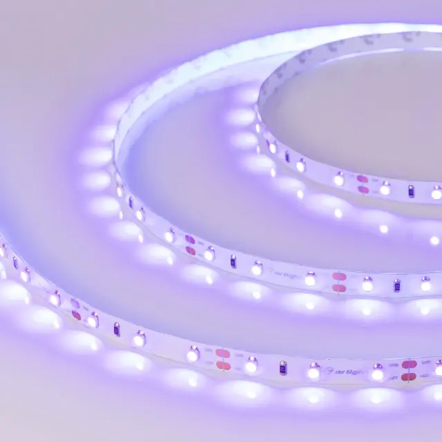 Светодиодная лента RT-A60-8mm 12V UV400 (4.8 W/m, IP20, 2835, 5m)