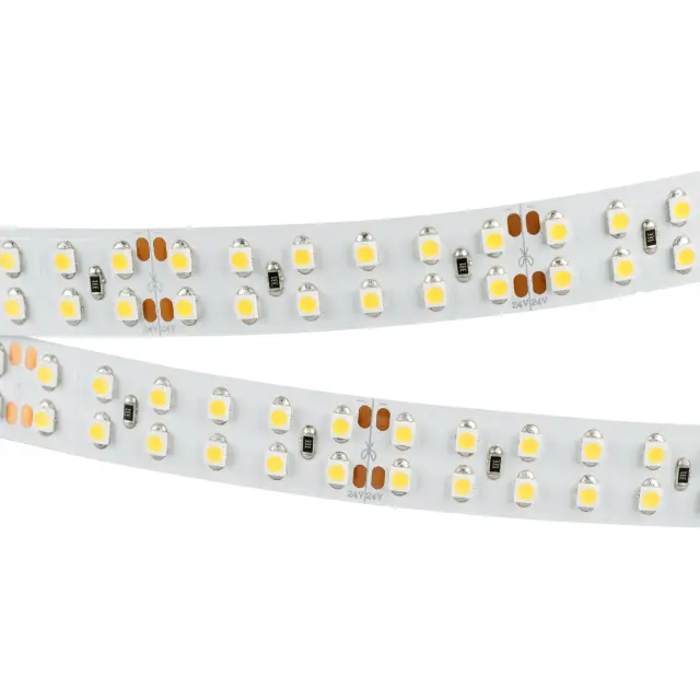 Светодиодная лента RT 2-5000 24V Day4000 2x2 (3528, 1200 LED, LUX)