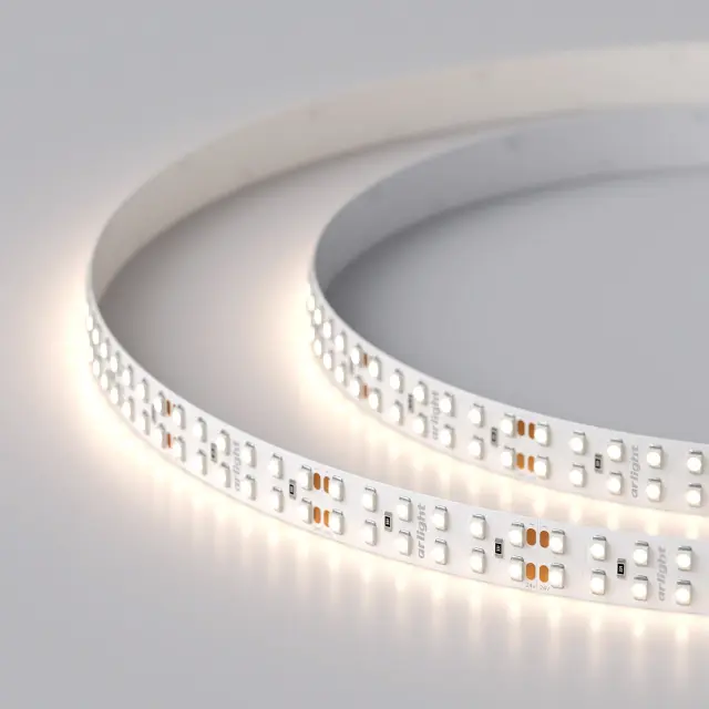 Светодиодная лента RT 2-5000 24V Day4000 2x2 (3528, 1200 LED, LUX), ракурс 4