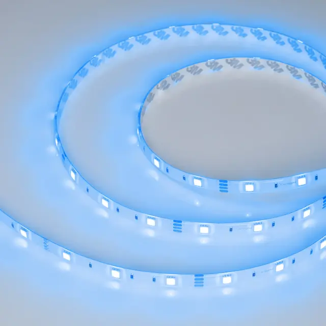 Светодиодная лента герметичная RTW-SE-B30-10mm 12V RGB (7.2 W/m, IP65, 5060, 5m), ракурс 3