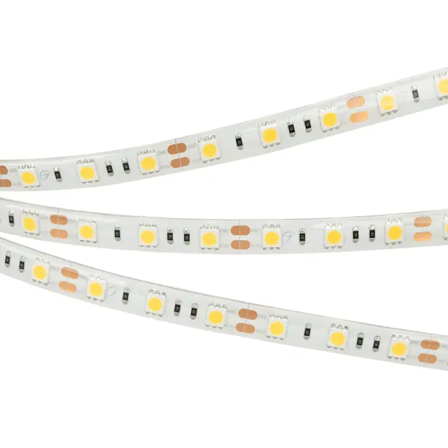 Светодиодная лента герметичная RTW-SE-B60-10mm 12V White6000 (14.4 W/m, IP65, 5060, 5m), ракурс 2