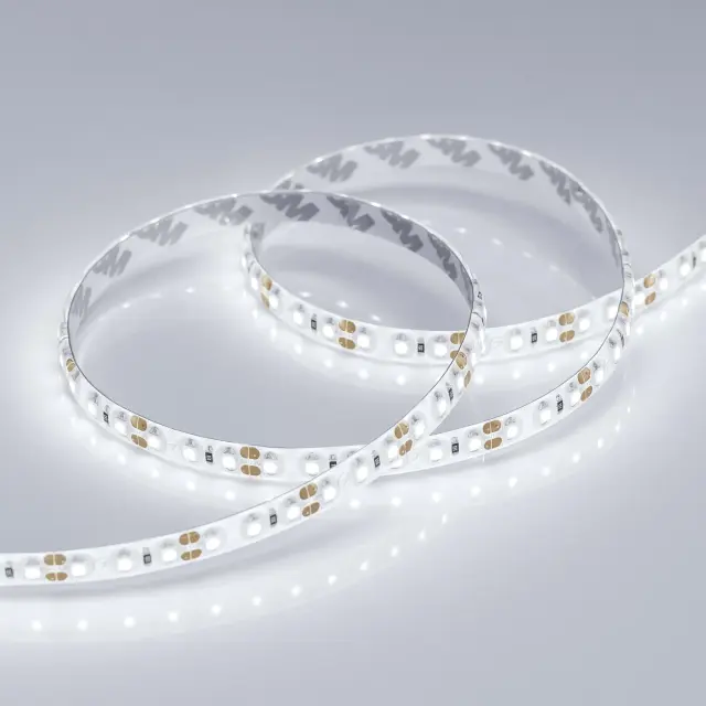 Светодиодная лента герметичная RTW-SE-A120-8mm 12V White6000 (9.6 W/m, IP65, 2835, 5m), ракурс 4