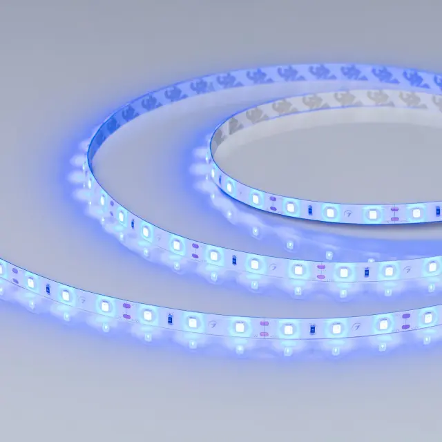 Светодиодная лента герметичная RTW-SE-A60-8mm 12V Blue (4.8 W/m, IP65, 2835, 5m)