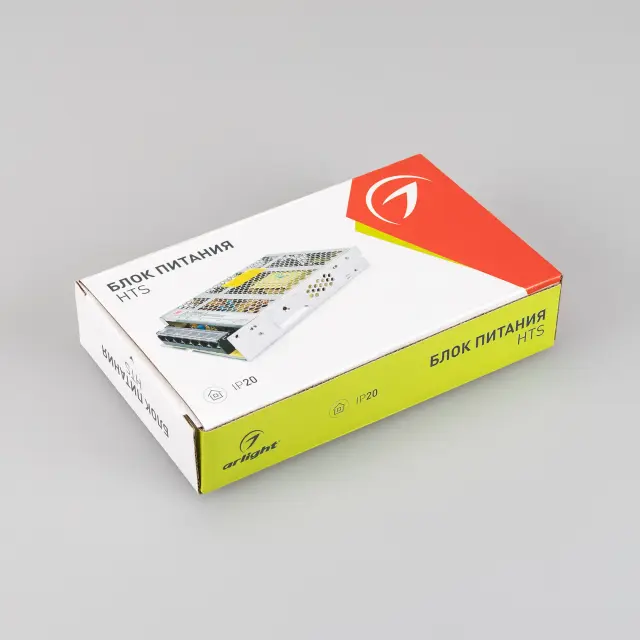 Блок питания HTS-100-12 (12V, 8.3A, 100W), ракурс 2