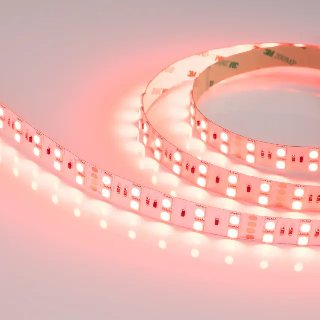 Светодиодная лента RT 2-5000 36V RGB 2X2 (5060, 600 LED, LUX), ракурс 4