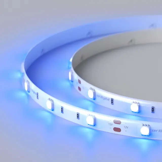 Светодиодная лента RTW 2-5000SE 12V Blue (5060, 150 LED, LUX), ракурс 3