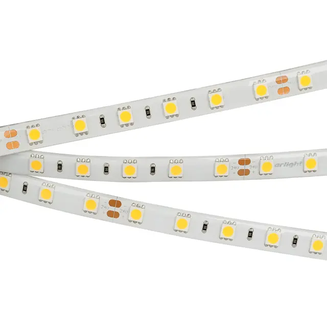 Светодиодная лента герметичная RTW-SE-B60-10mm 24V Day4000 (14.4 W/m, IP65, 5m), ракурс 3