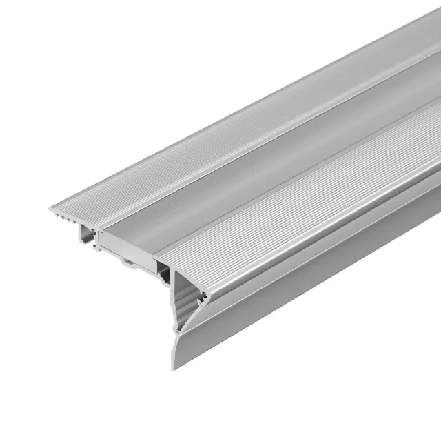 Профиль с экраном ALU-STAIR-DK-2000 ANOD+FROST