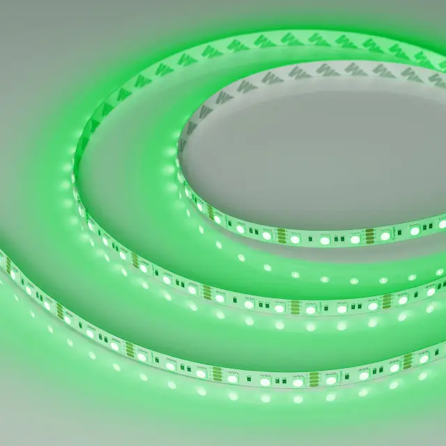 Светодиодная лента RT-B72-10mm 12V RGB (15 W/m, IP20, 5060, 5m), ракурс 5