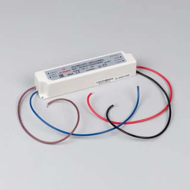 Блок питания ARPV-LV12035-A (12V, 3.0A, 36W), ракурс 2