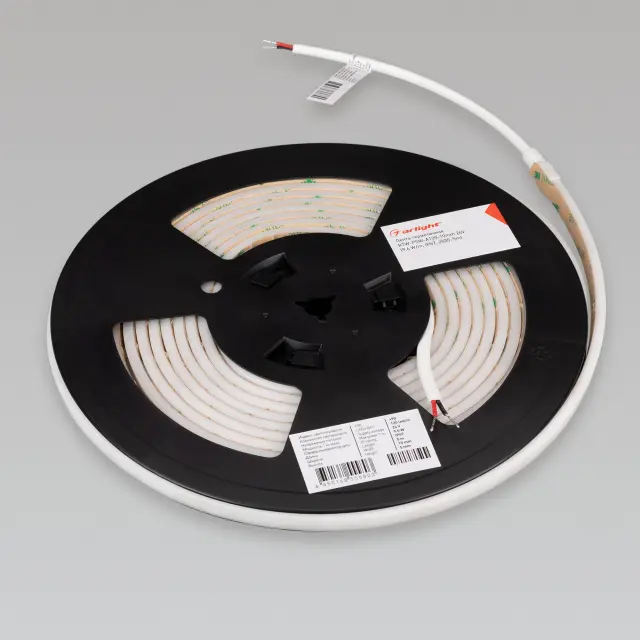 Светодиодная лента герметичная RTW-PW-A120-10mm 24V Warm2700 (9.6 W/m, IP66, 2835, 5m), ракурс 2