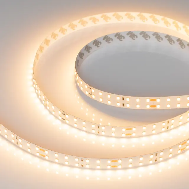 Светодиодная лента RT-A196-15mm 24V Warm2700 (20 W/m, IP20, 2835, 5m)