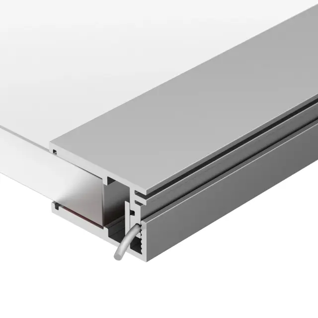Профиль KLUS-GLASS-810-2000 ANOD, ракурс 4
