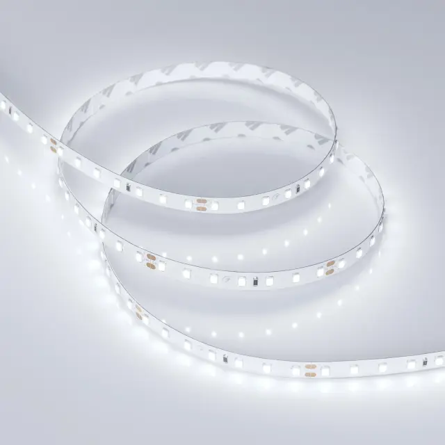 Светодиодная лента RT-A98-8mm 24V White6000 (10 W/m, IP20, 2835, 5m), ракурс 4