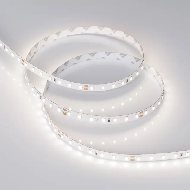 Светодиодная лента RT-A98-8mm 24V Day4000 (10 W/m, IP20, 2835, 5m), ракурс 4