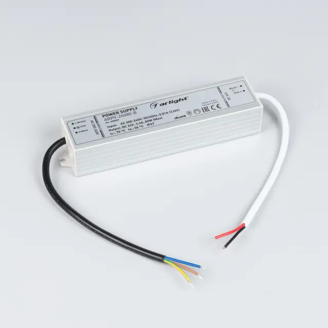 Блок питания ARPV-24080-B (24V, 3.3A, 80W), ракурс 2