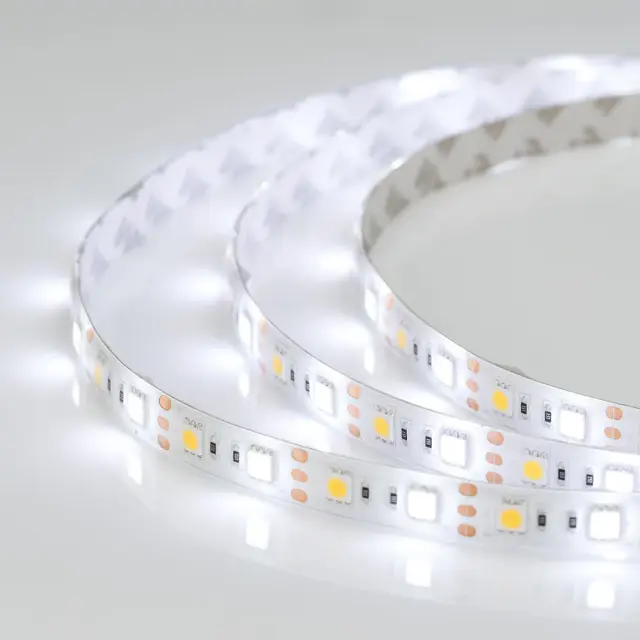 Светодиодная лента герметичная RTW-SE-B60-12mm 12V White-MIX (14.4 W/m, IP65, 5060, 5m), ракурс 4