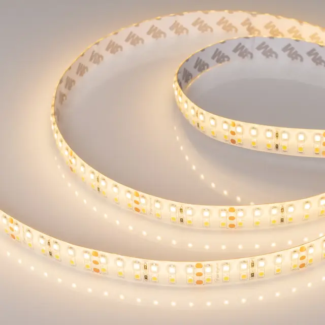 Светодиодная лента герметичная RTW-SE-A240-15mm 24V White-MIX (19.2 W/m, IP65, 2835, 5m), ракурс 3