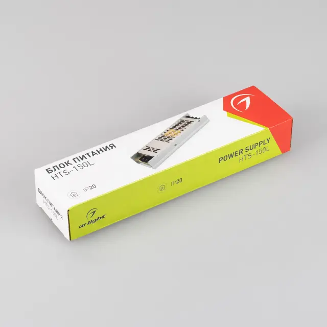 Блок питания HTS-150L-12 (12V, 12.5A, 150W), ракурс 3