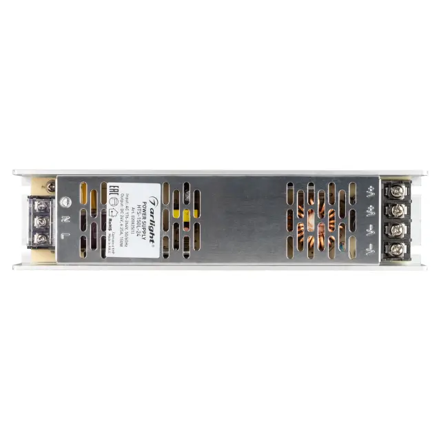 Блок питания HTS-150L-24 (24V, 6.25A, 150W), ракурс 2