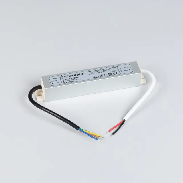 Блок питания ARPV-12020-B (12V, 1.7A, 20W), ракурс 2