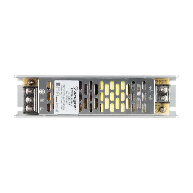 Блок питания HTS-100L-12 (12V, 8.4A, 100W), ракурс 2