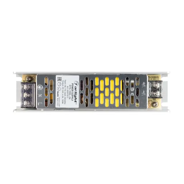 Блок питания HTS-100L-24 (24V, 4.2A, 100W), ракурс 2