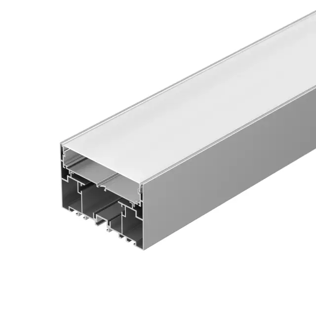 Профиль с экраном S2-LINE-10570-2500 ANOD+OPAL