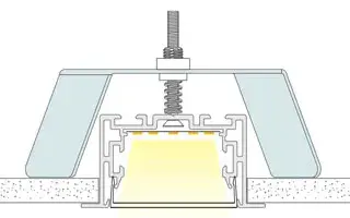 Держатель S2-LINIA55-F Set, ракурс 2