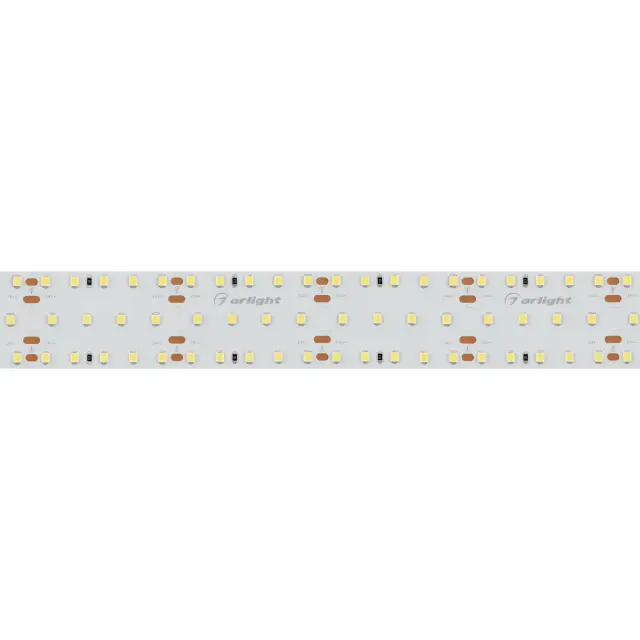 Светодиодная лента S2-2500 24V Day 4000K 34mm (2835, 280 LED/m, LUX), ракурс 3