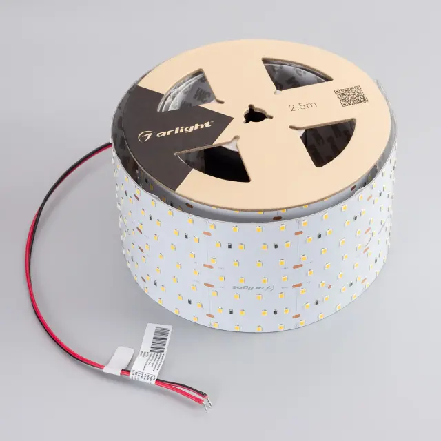 Светодиодная лента S2-A560-85mm 24V Warm3000 (40 W/m, IP20, 2835, 2.5m), ракурс 4