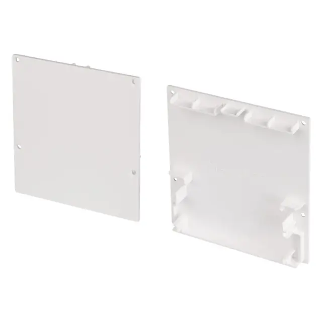 Профиль с экраном SL-LINE-7477-2500 WHITE+OPAL, ракурс 4