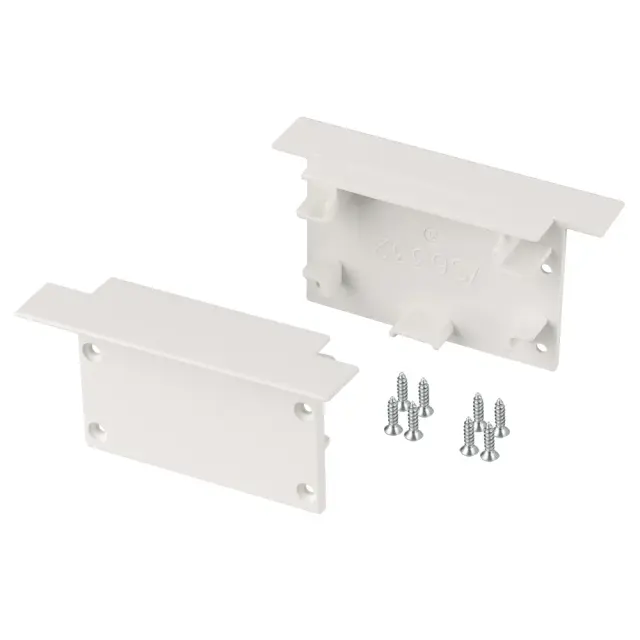 Профиль с экраном SL-LINIA62-F-2500 WHITE+OPAL, ракурс 3
