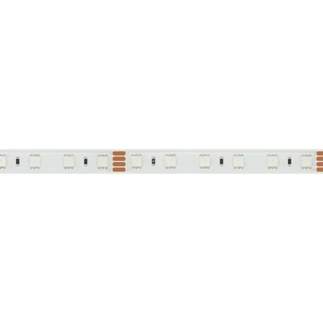 Светодиодная лента герметичная RTW-PS-B60-12mm 24V RGB (14.4 W/m, IP67, 5060, 5m), ракурс 3