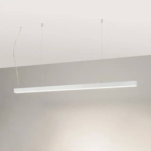 Профиль с экраном SL-LINE-5050-2500 WHITE+OPAL, ракурс 5