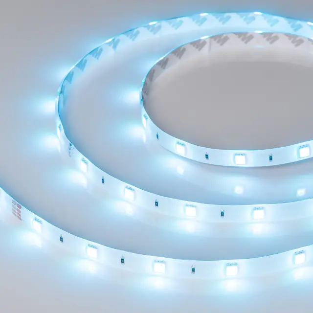 Светодиодная лента герметичная RTW-SE-B30-10mm 24V RGB (7.2 W/m, IP65, 5060, 5m)