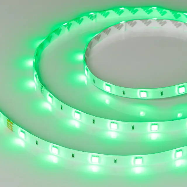 Светодиодная лента герметичная RTW-SE-B30-10mm 24V RGB (7.2 W/m, IP65, 5060, 5m), ракурс 4
