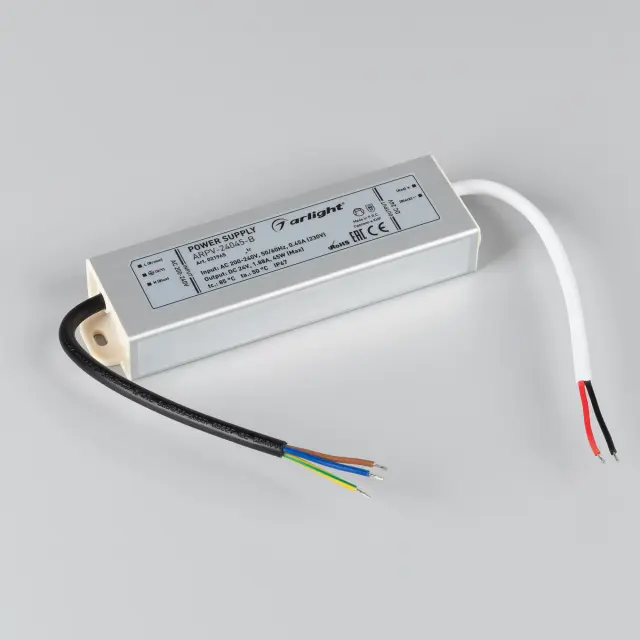 Блок питания ARPV-24045-B (24V, 1.9A, 45W), ракурс 2