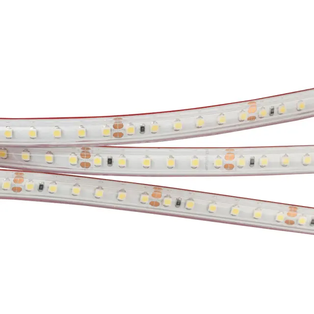 Светодиодная лента герметичная RTW-PS-A120-10mm 24V White6000 (9.6 W/m, IP67, 2835, 5m)