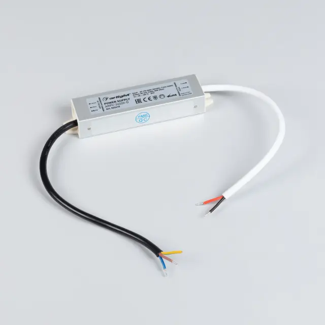 Блок питания ARPV-24020-D (24V, 0.8A, 20W), ракурс 2